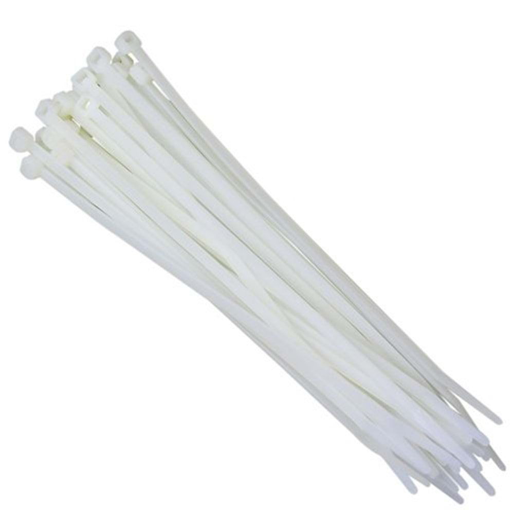 BEYAZ KABLO BAĞI 3.6x200mm 100AD