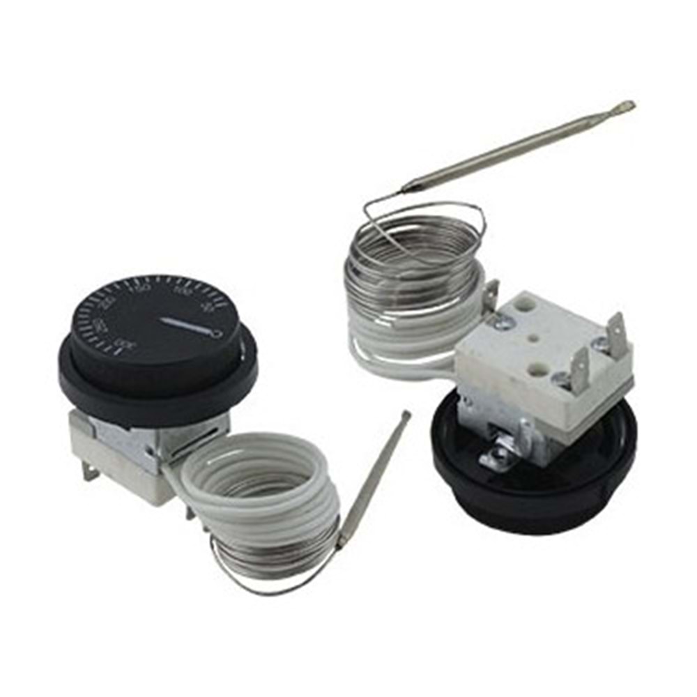 50-300 GAZLI TERMOSTAT KROM UZUN KUYRUK 3 SOKET