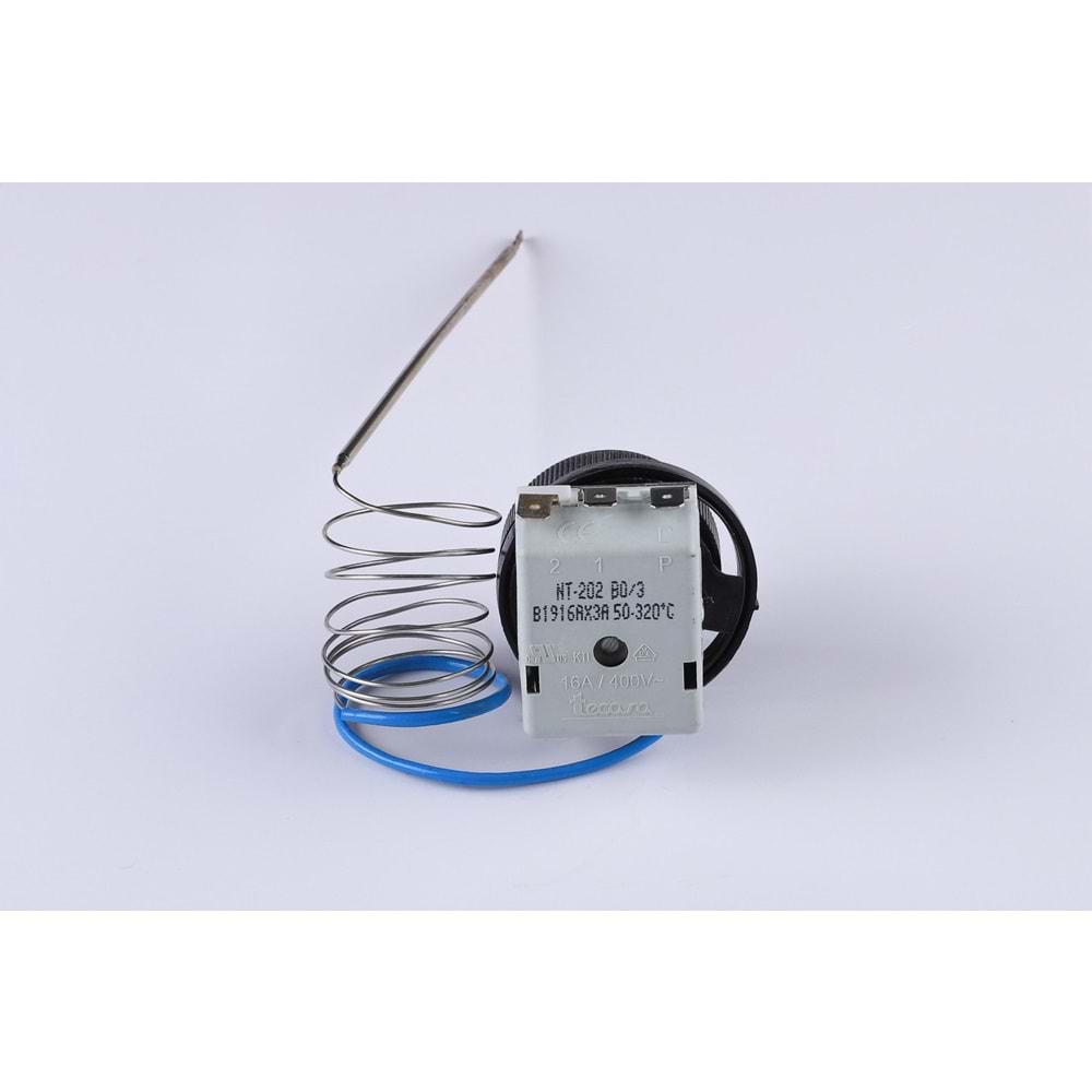 50-300 TERMOSTAT TECASA 3 SOKETLİ UZUN KUYRUK