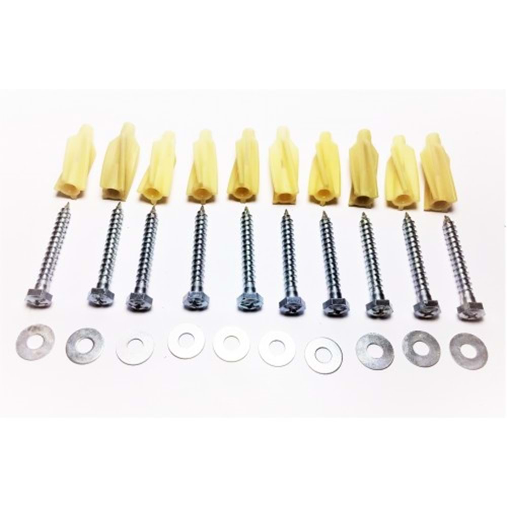 12LİK GAZ BETON DÜBELİ TAKIM (10AD)