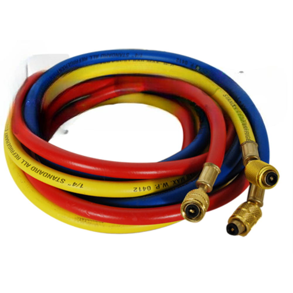 GAZ ŞARJ HORTUMU 3.LÜ SET 90CM R22-R134 BEKATECH