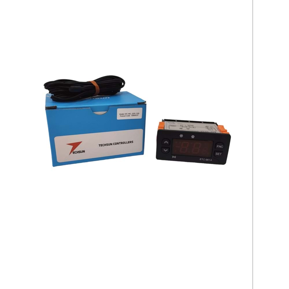 Dijital Termostat ETC-961 Tek Prob Techsun