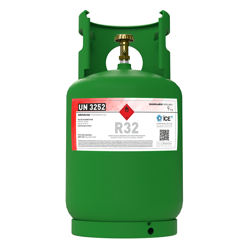 R32 SOĞUTUCU GAZ 9KG DOLDURULABİLİR TÜP