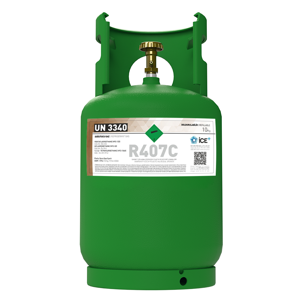 R407C SOĞUTUCU GAZ 10KG DOLDURULABİLİR TÜP