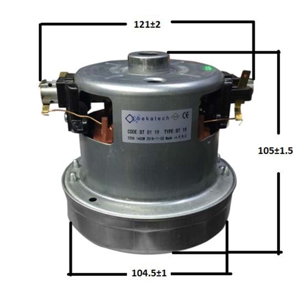 BT19 Samsung Süpürge Motoru (1400W)