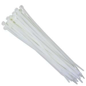 BEYAZ KABLO BAĞI 3.6x250mm 100AD