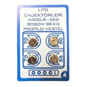 ENJEKTÖR 7 MM LPG (AEG - BOSCH ) (NO:4)