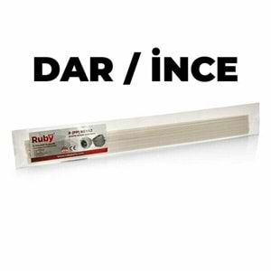 PP DAR - GENİŞ BEYAZ PLASTİK KAYNAK ÇUBUK
