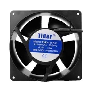 150x150x50 220V KARE FAN TİDAR