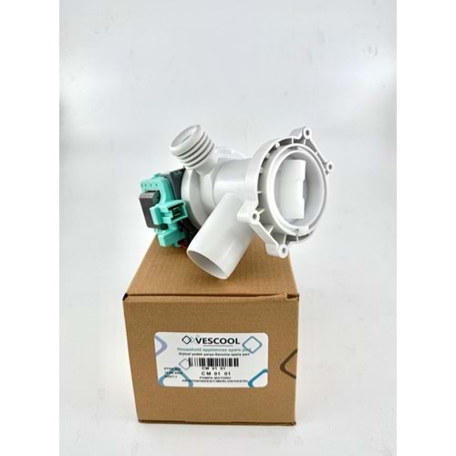 Vescool Vestel Ariston Çamaşır Makinesi Pompa Motoru