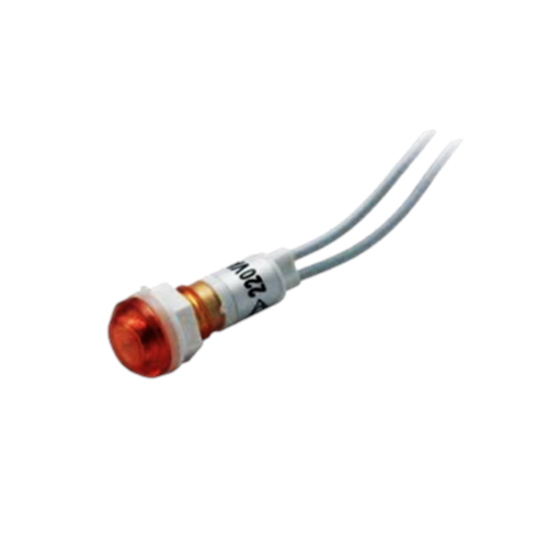 10MM KABLOLU SİNYAL LAMBASI (SARI RENK)