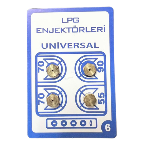 ENJEKTÖR 6 MM LPG UNİVERSAL (NO:6)
