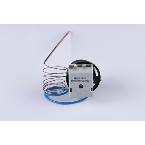 50-300 TERMOSTAT TECASA 3 SOKETLİ UZUN KUYRUK