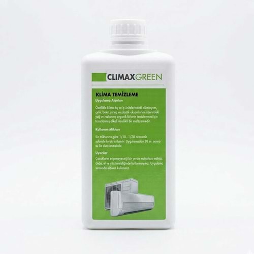 Klima Temizleme İlaçı 1L Climax Green