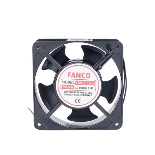 12X12 CM KARE FAN FANCO