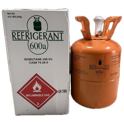 REFRİGERANT GAS R600 3 KG