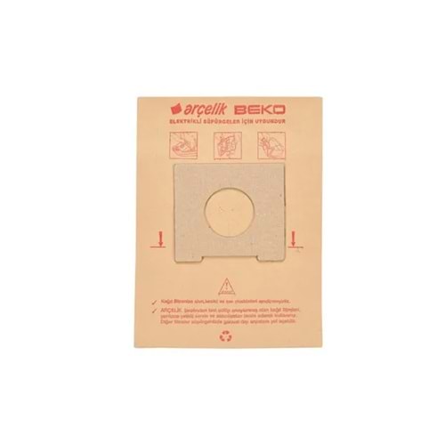 Arçelik Mite Buster 10'lu Paket Kağıt Toz Torbası