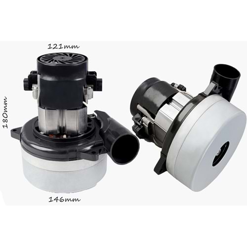 SRV70 Çift Fanlı Egzozlu Süpürge Motoru (1200W)