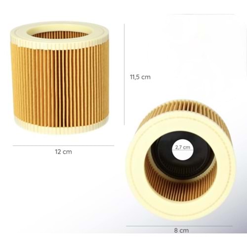 KARCHER WD 2-3 SİLİNDİR FİLTRE