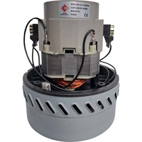 ART60CP Çift Fanlı Süpürge Motoru (Bakır Sargı 1400W)