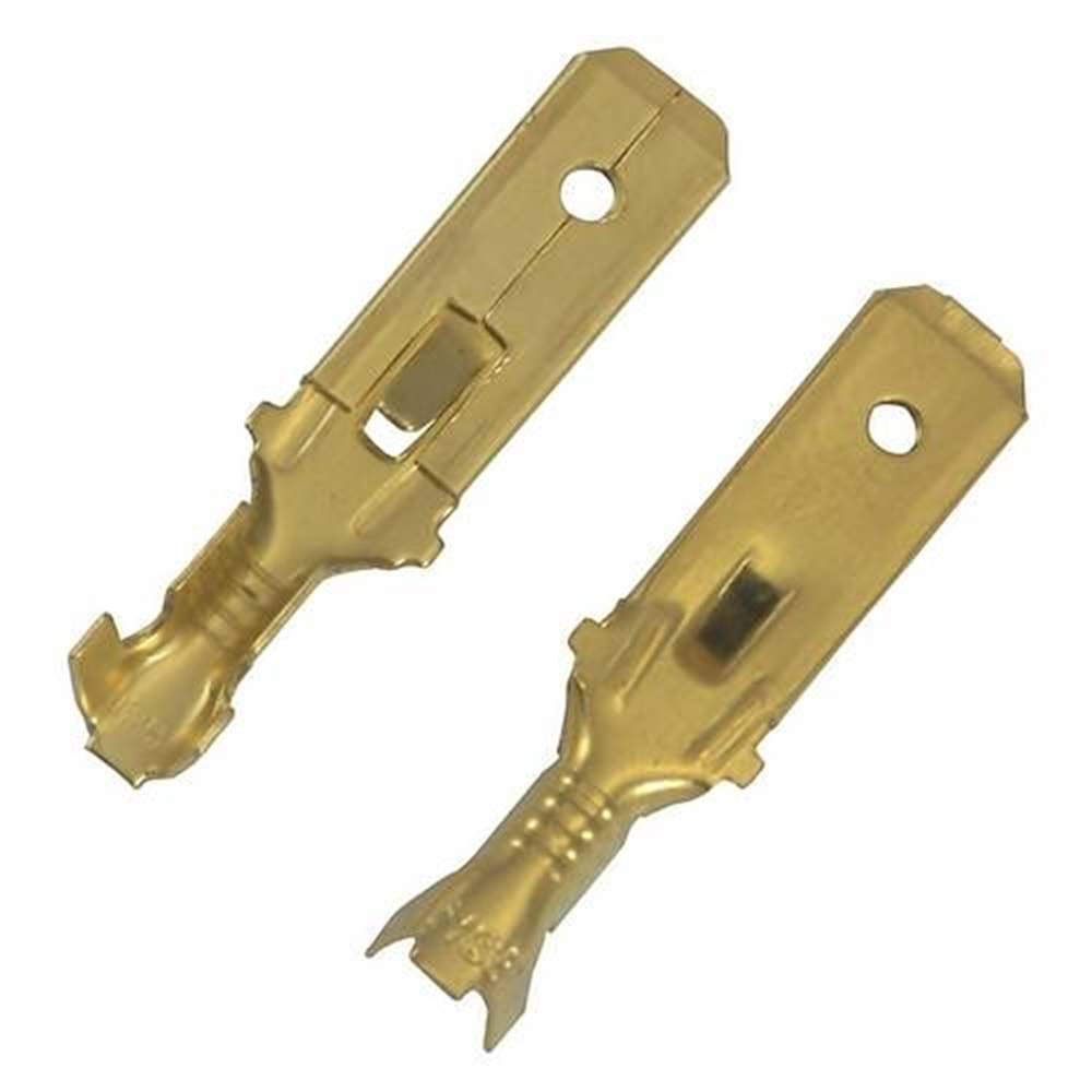 TKS 6.3mm Uzun Erkek Terminal - Kablo Soketi (ADET)