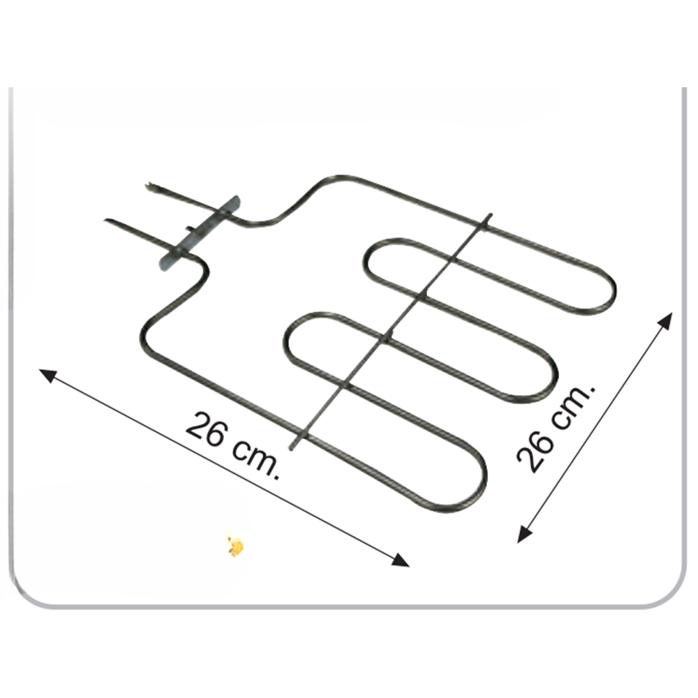 Fırın Rezistans 1300W SOKET KISMI 9CM