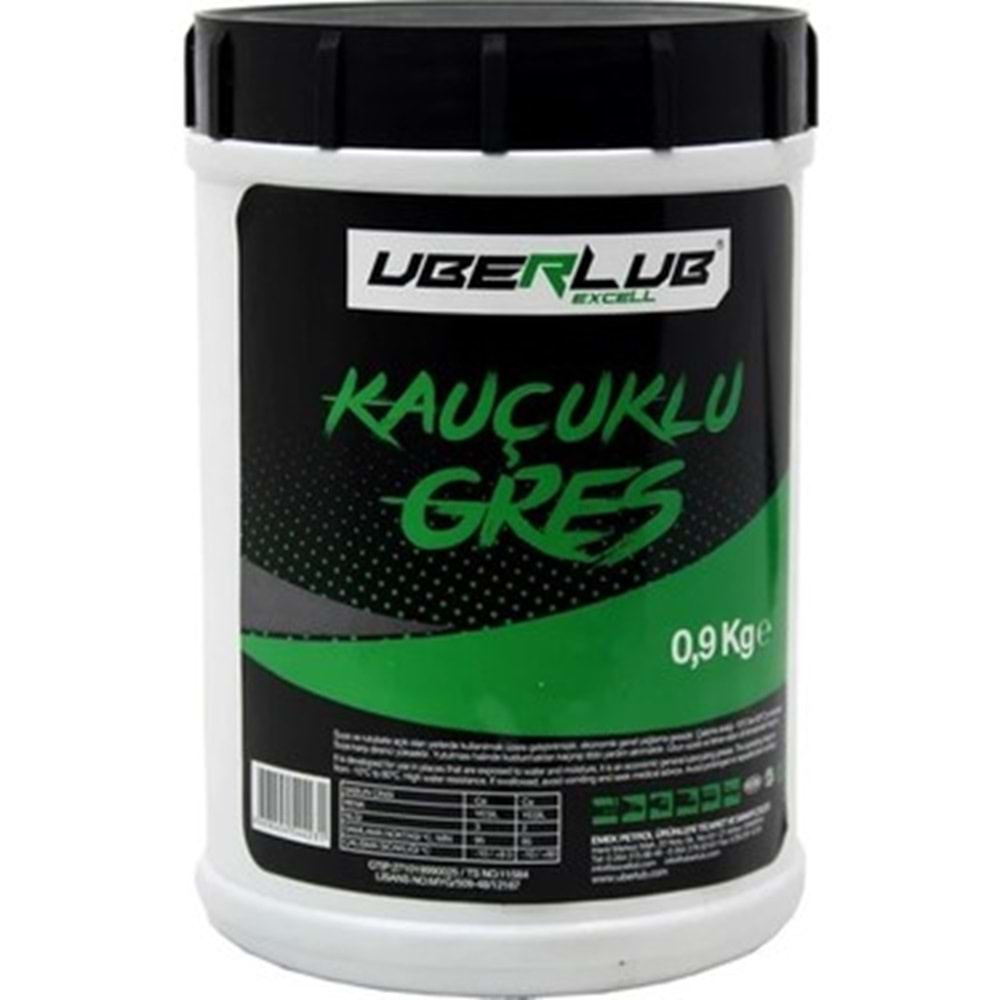 Uberlub Kauçuklu Gres 900 Gr