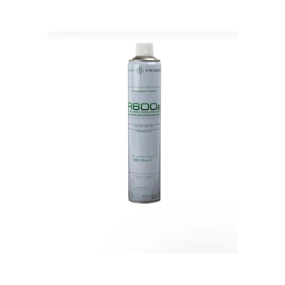 R600A Settala Soğutucu Gaz 420Gr Tüp
