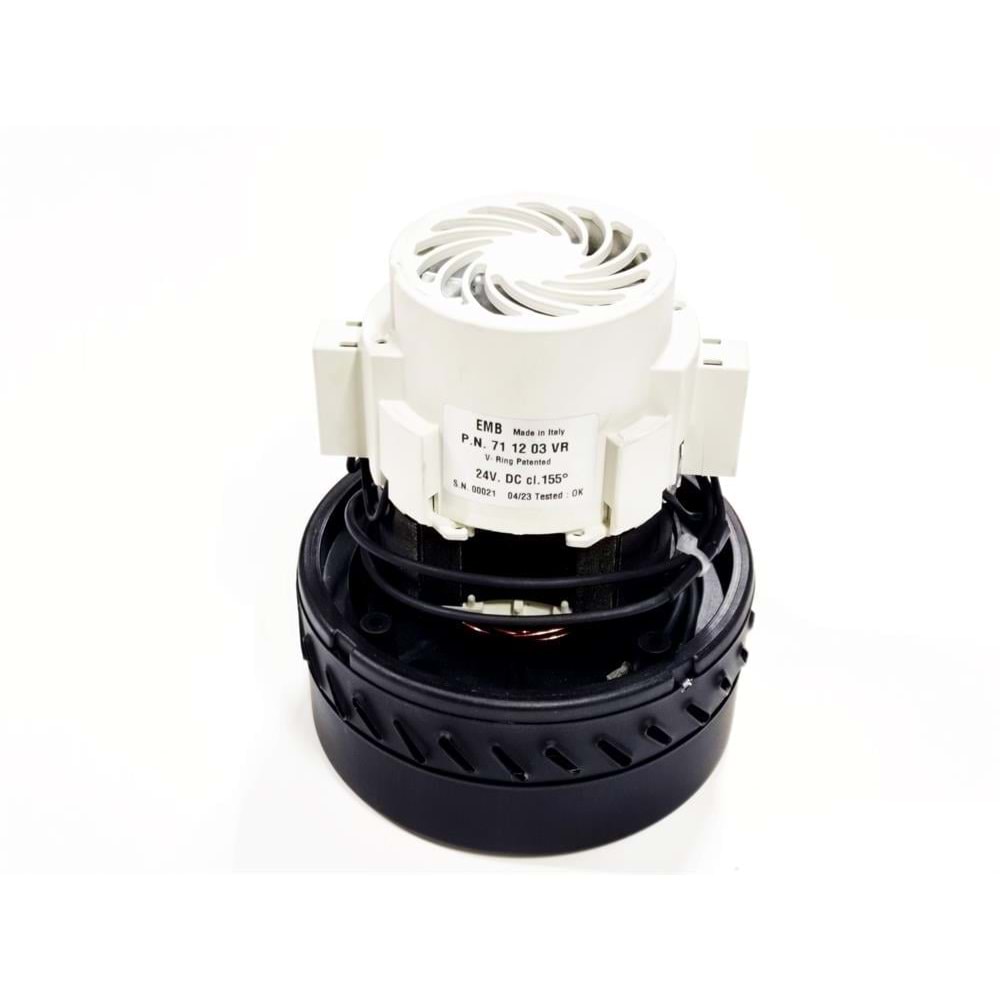 EMB 2 Fanlı 430W 24V Süpürge Motoru